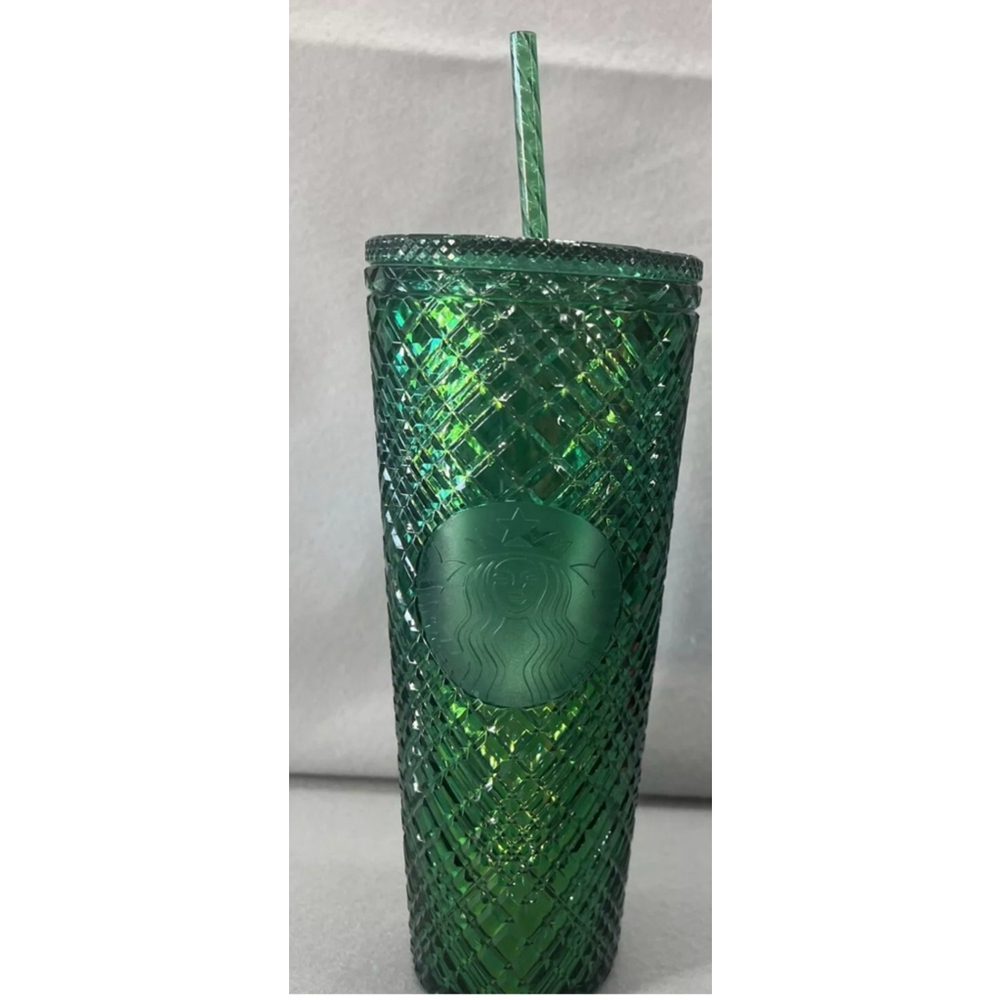 Starbucks spring 2022 emerald‎ green jeweled